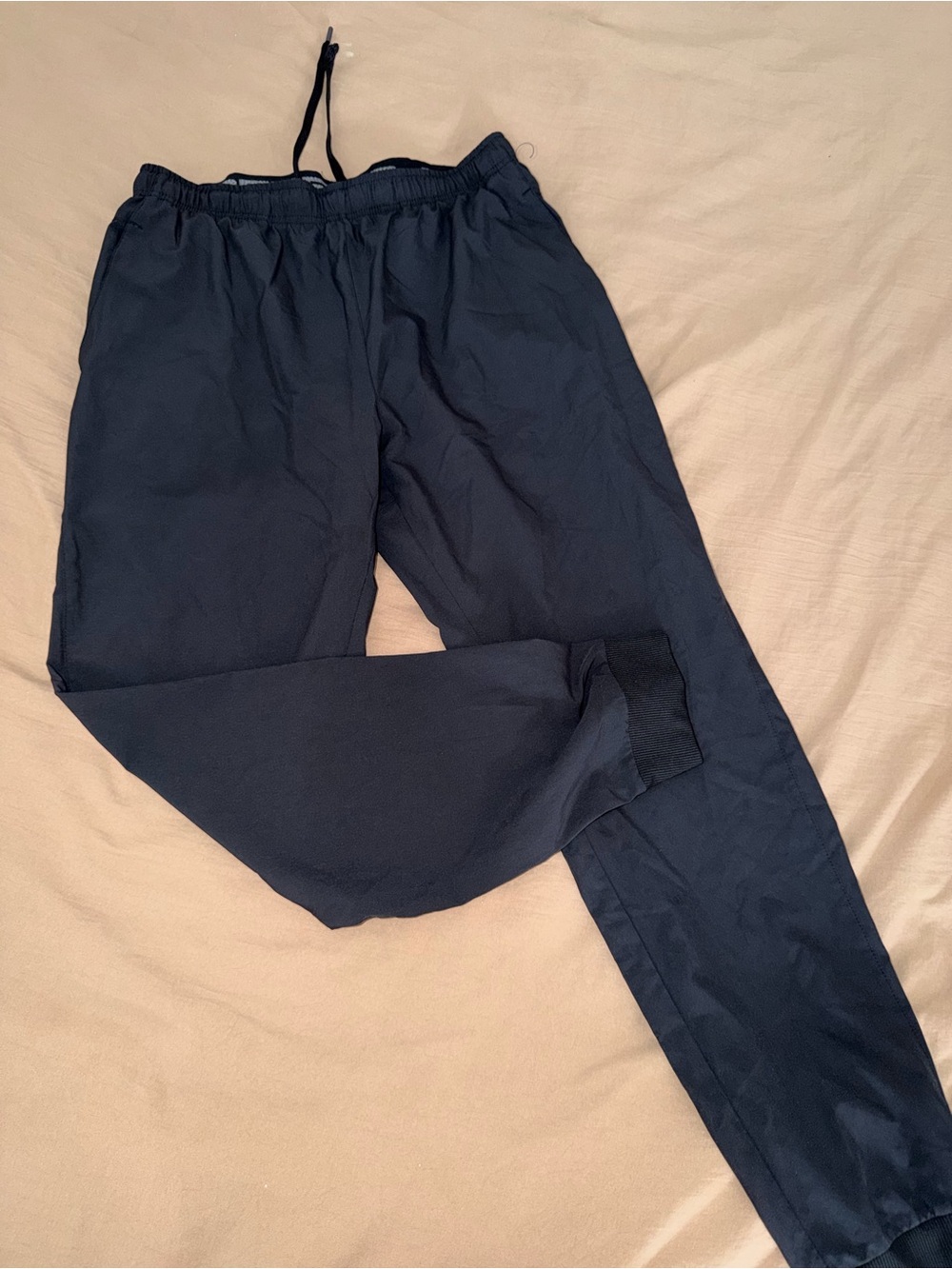 Layer 8 Men's Navy Drawstring Joggers
